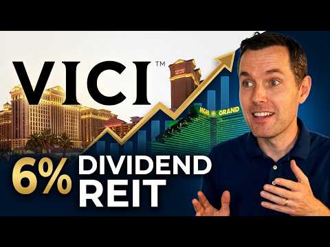 VICI Stock Analysis🎯 6% Dividend REIT Worth Buying?