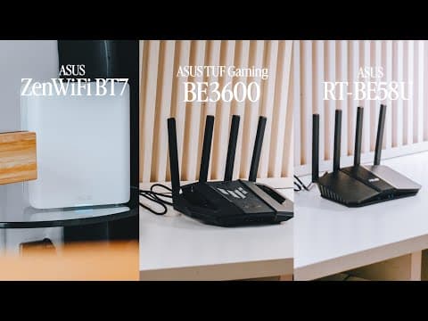ASUS' Best Wi-Fi 7 Routers! Which One Should U Get? 🤔