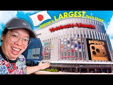 I went to Japan's LARGEST Tech Store