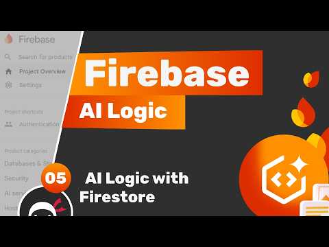 Firebase AI Logic Tutorial #5 - AI Logic with Firestore