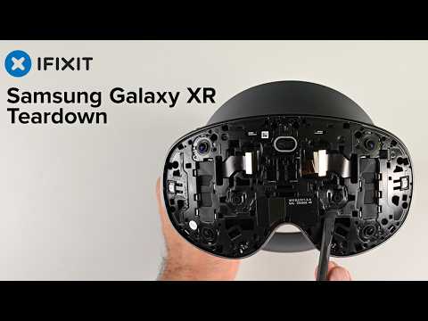 Galaxy XR Teardown — What Samsung Got Right and Very Wrong