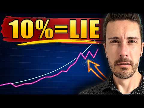 The 10% Stock Market Return is FAKE (Here's the Real Math)