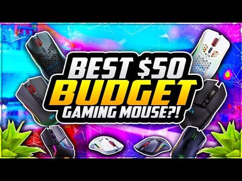 Top 5 Best BUDGET Gaming Mice UNDER $50! 😱 Best Budget Mouse!