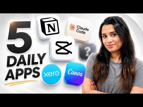 My TOP 5 Apps I Use Every Day | 10x Productivity!