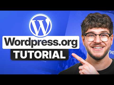 Wordpress.org Tutorial for Beginners 2026 (Step-by-Step)