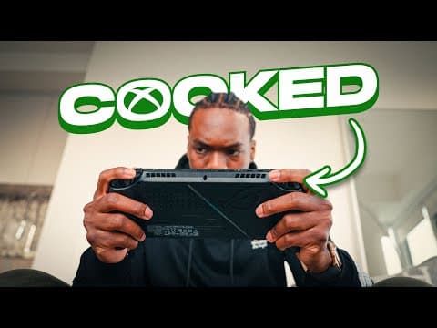 PlayStation Fanboy Tries ROG Ally X for the First Time…