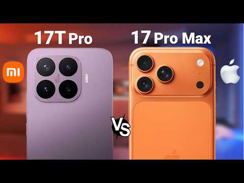 iPhone 17 Pro Max Vs Xiaomi 17T Pro Comparison!