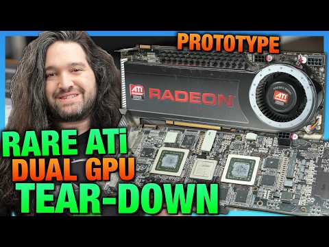 Tear-Down of Rare ATi HD 4870 X2 Prototype & History