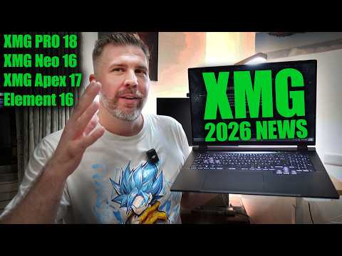 2026 Element 16 Framework Competitor, XMG Pro 18, Neo 16 240 hz OLED, Apex 17 with RTX 5070 12 GB!
