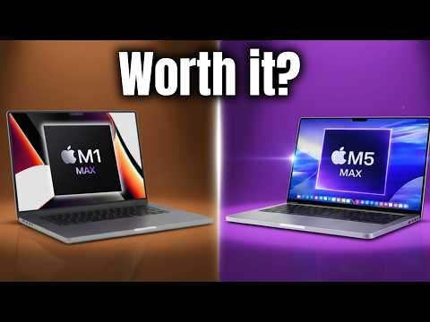 M1 Max vs M5 Max: Has Apple REALLY Improved This Much in 5 YEARS?
