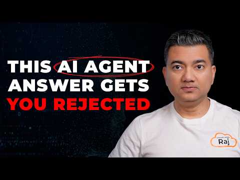 The AI Agent Answer That Gets You Rejected