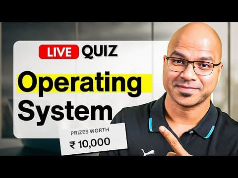 Operating System Live Quiz | Win Prizes