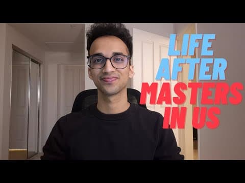 Life After Master’s in the U.S. (Career + Channel Update)