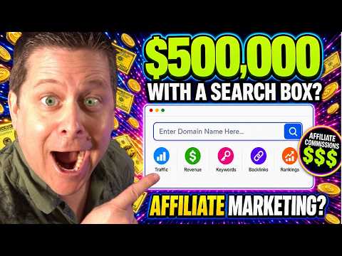 Simple Search Box + Affiliate Link = $500K? My 100% Ai Method!
