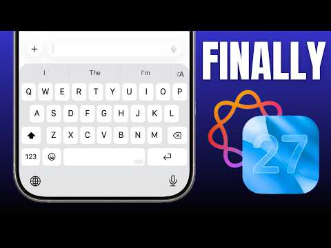 iOS 27 LEAK: New Siri + Upgraded Keyboard?!