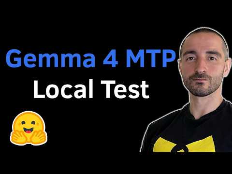 Gemma 4 MTP Local Test | Multi-Token Prediction of E2B using HuggingFace Transfomers | 🔴 Live