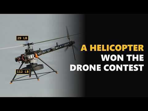 DARPA gave $6.5M to the winning drone in this televised competition
