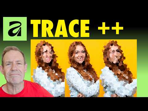 Affinity 3.3 Image Trace "Alternative" For Image To Vectors | Script | How To
