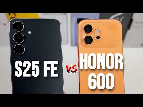 Honor 600 VS S25 FE! Cameras, Speed Test, PUBG & Display)