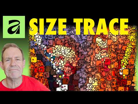 Affinity 3.3 Image Trace Size Tool How To | Free Script
