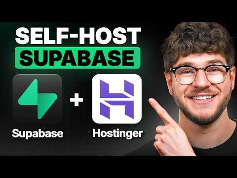 Hostinger Supabase Tutorial 2026 - How to Self Host Supabase