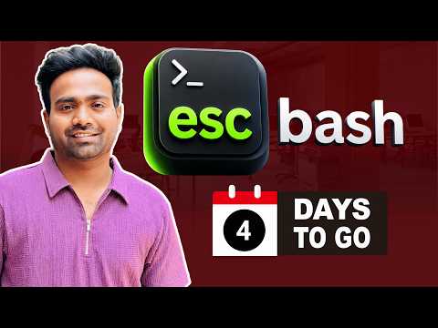 Esc Bash Q&A with Abhishek | 4 days to go