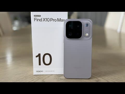 Oppo Find X10 Pro Max - Unboxing and First Impressions