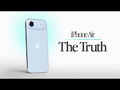 the iPhone Air was almost perfect. :(