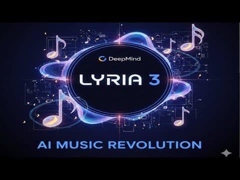 Google DeepMind's Lyria 3 AI Music Generation