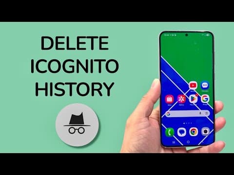 How To Delete Chrome Incognito History On Android