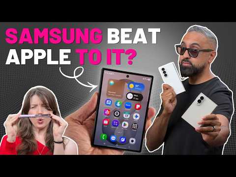 We went hands-on with the Z Fold 8 Ultra — did Samsung make the peak foldable? (ft. SuperSaf)