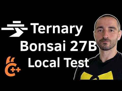 Ternary Bonsai 27B vs Qwen 3.6 27B Local Test | Reasoning, Coding, Game Dev