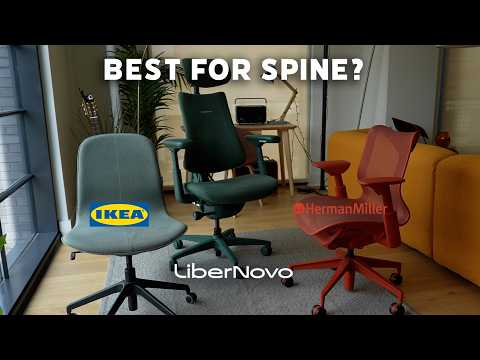I Spent Hours Testing These Chairs for my Back - LiberNovo Omni vs Ikea vs Herman Miller