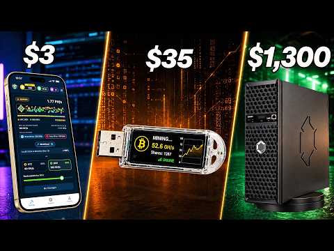3 EASY Ways To Mine Bitcoin (Start for $3)