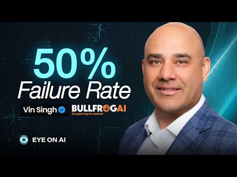 Big Pharma Fails 50% of the Time in Phase Three. AI Can Fix That | Vin Singh, BullFrog AI