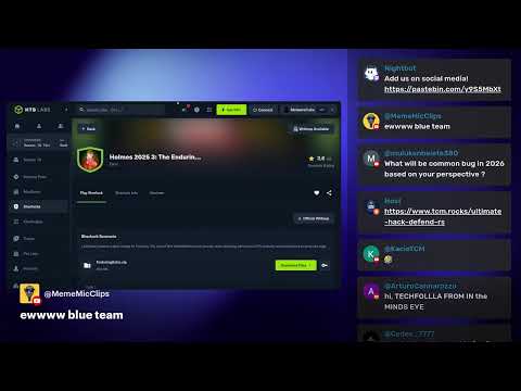 LIVE: 🕵️ Forensicating | HackTheBox | Cybersecurity