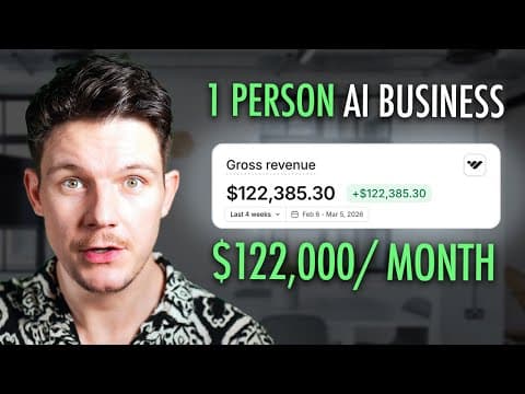 The AI Side Hustle That Made Me $122K in 28 Days