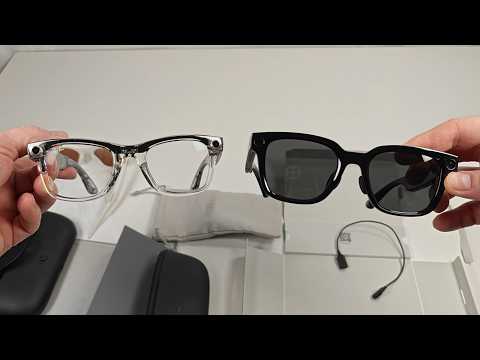 Rokid AI Glasses unboxing and first impressions vs Ray-Ban and Oakley Meta glasses