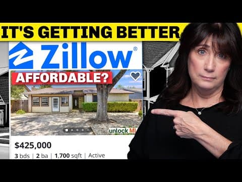 Zillow Predicts Homes Will Be More AFFORDABLE in 2026
