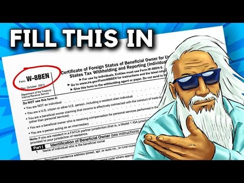 What is a W-8BEN Form? The Ultimate Guide for Investors