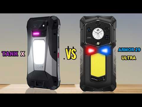 Unihertz Tank X vs Ulefone Armor 29 Ultra - Which 5G Rugged Beast is Best?