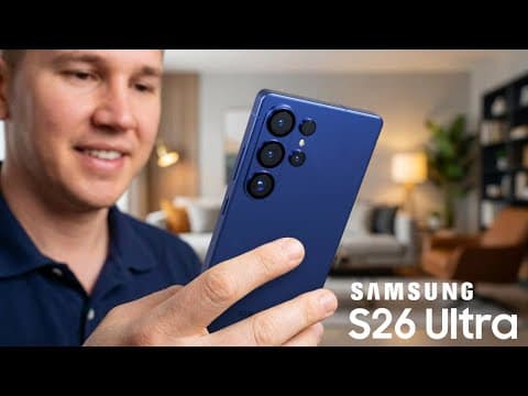 Samsung Galaxy S26 Ultra - Early Preview!