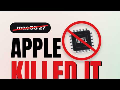 macOS 27 Killed Intel Macs - Don't Throw Yours Away (FIX)