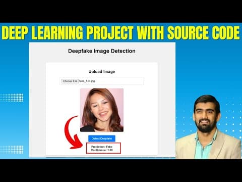 Deepfake Image Detection | Fake Image Detection | Using Deep Learning