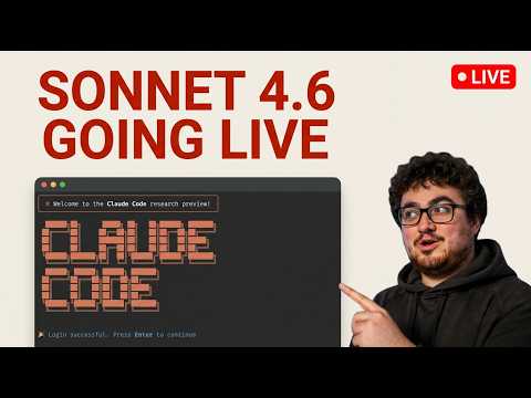 Live: Vibe Coding with Sonnet 4.6 + Claude Code (2500 users)