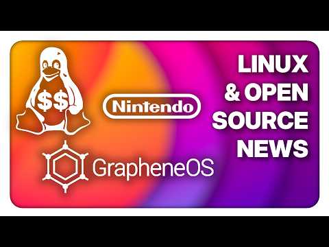 Massive funding for Linux projects, Nintendo nukes emulation, Graphene Comes to more phones