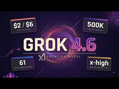 Grok 4.6 Explained  - Benchmarks, real world  usage reports Frontier Model from XAI