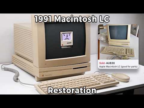 This Vintage Macintosh is Corroding Inside - I Saved It Just In Time