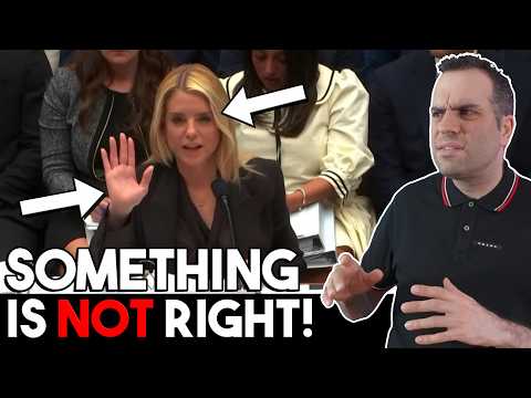 The Epstein Hearing DISASTER! What Does Pam Bondi REALLY Know? Body Language Analyst Reacts