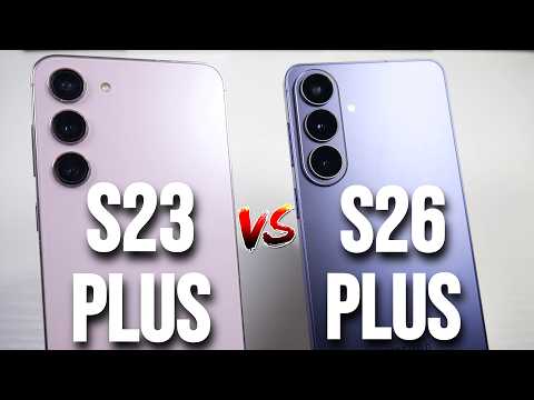 Samsung Galaxy S23 Plus VS Samsung Galaxy S26 Plus! (Camera Comparison, PUBG & Display & Speed)